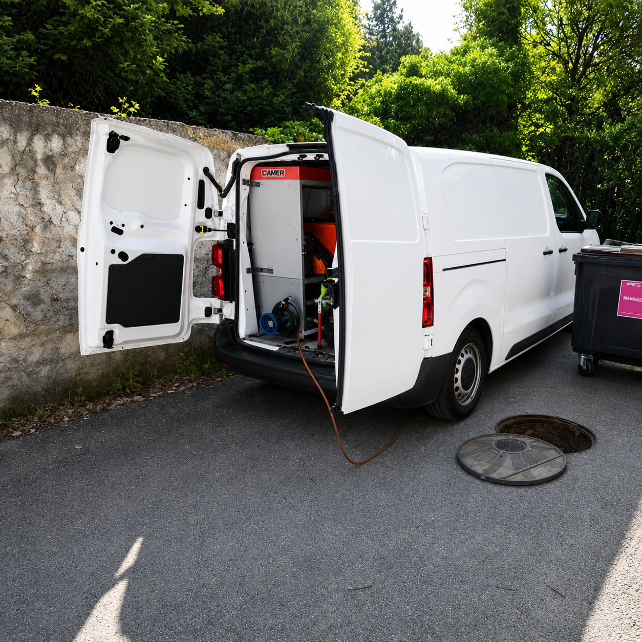 Camion d'intervention Water Leak Expert